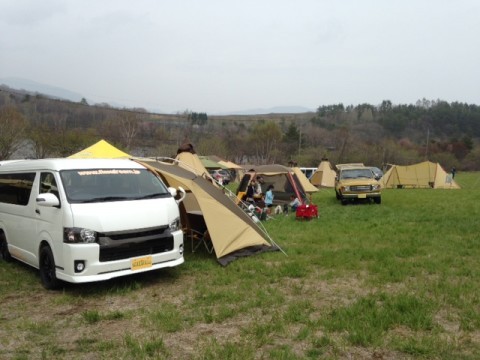 ランクルでアウトドア　FD-CAMP